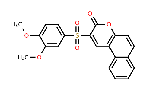 1351844-52-4 | 2-((3,4-Dimethoxyphenyl)sulfonyl)-3H-benzo[f]chromen-3-one