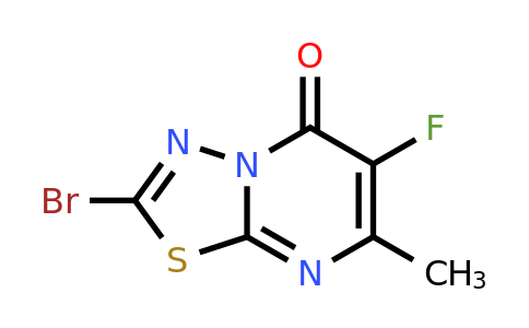 1352052-18-6 | 2-Bromo-6-fluoro-7-methyl-5H-[1,3,4]thiadiazolo[3,2-a]pyrimidin-5-one