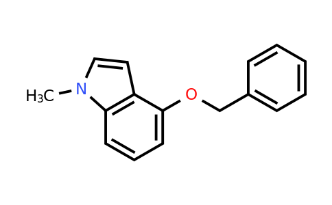 13523-93-8 | 4-(Benzyloxy)-1-methyl-1H-indole