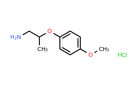 1352305-22-6 | 2-(4-Methoxyphenoxy)propan-1-aminehydrochloride