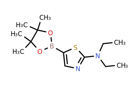 1352334-85-0 | N,N-Diethyl-5-(4,4,5,5-tetramethyl-1,3,2-dioxaborolan-2-yl)thiazol-2-amine