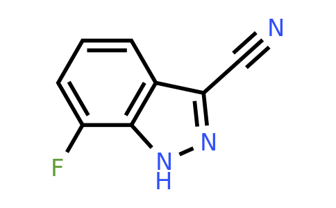 1352395-36-8 | 7-Fluoro-1H-indazole-3-carbonitrile