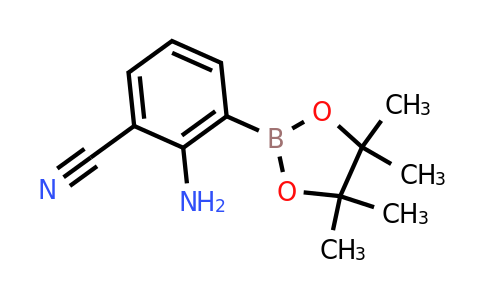 1352575-06-4 | 2-Amino-3-(4,4,5,5-tetramethyl-1,3,2-dioxaborolan-2-yl)benzonitrile