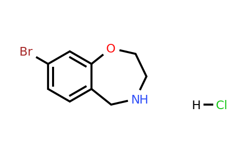 1352707-91-5 | 8-Bromo-2,3,4,5-tetrahydrobenzo[f][1,4]oxazepine hydrochloride