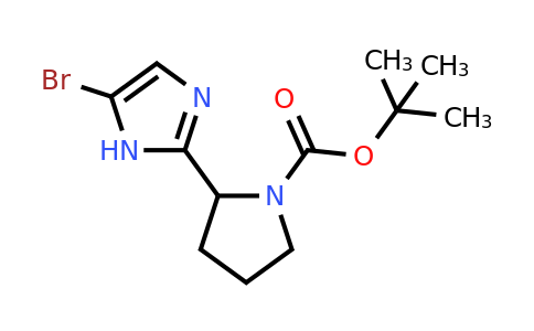 1352718-88-7 | tert-Butyl 2-(5-bromo-1H-imidazol-2-yl)pyrrolidine-1-carboxylate