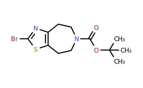 1352925-59-7 | tert-Butyl 2-bromo-4,5,7,8-tetrahydro-6H-thiazolo[4,5-d]azepine-6-carboxylate