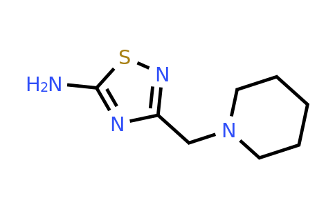 1352999-69-9 | 3-(Piperidin-1-ylmethyl)-1,2,4-thiadiazol-5-amine