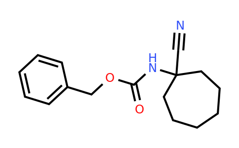 1352999-92-8 | Benzyl N-(1-Cyanocycloheptyl)carbamate