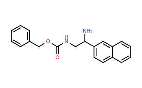 1353000-17-5 | Benzyl N-[2-Amino-2-(naphthalen-2-yl)ethyl]carbamate