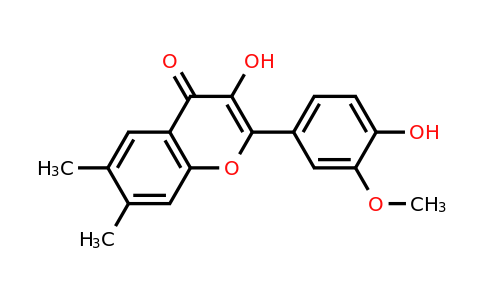 1353223-95-6 | 3-Hydroxy-2-(4-hydroxy-3-methoxyphenyl)-6,7-dimethyl-4H-1-benzopyran-4-one