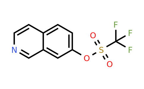 135361-30-7 | Isoquinolin-7-yl trifluoromethanesulfonate