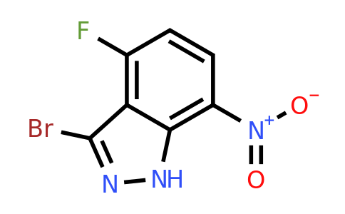 1353877-95-8 | 3-Bromo-4-fluoro-7-nitro-1H-indazole
