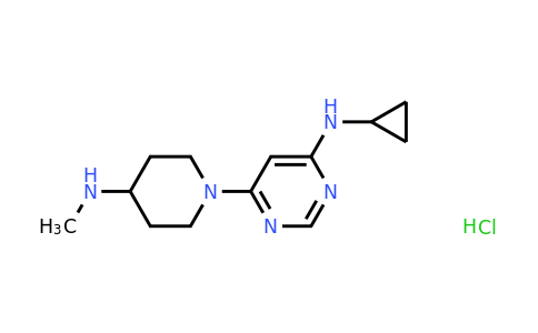 1353953-70-4 | N-cyclopropyl-6-[4-(methylamino)piperidin-1-yl]pyrimidin-4-amine;hydrochloride