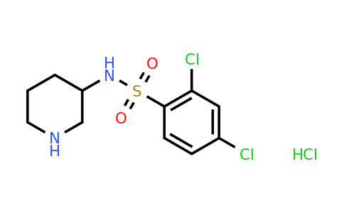 1353958-62-9 | 2,4-Dichloro-N-(piperidin-3-yl)benzenesulfonamide hydrochloride