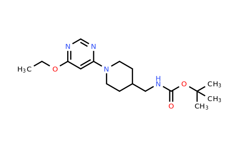 1353966-62-7 | [1-(6-Ethoxy-pyrimidin-4-yl)-piperidin-4-ylmethyl]-carbamic acid tert-butyl ester