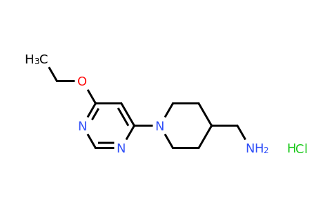 1353980-19-4 | [1-(6-ethoxypyrimidin-4-yl)piperidin-4-yl]methanamine;hydrochloride