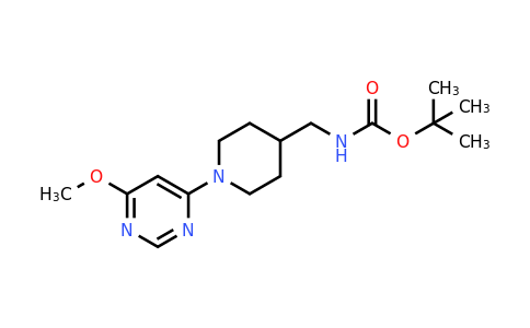 1353980-25-2 | [1-(6-Methoxy-pyrimidin-4-yl)-piperidin-4-ylmethyl]-carbamic acid tert-butyl ester