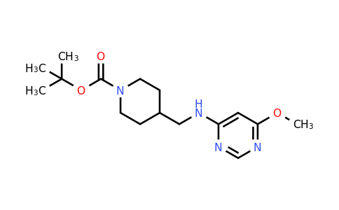 1353980-28-5 | 4-[(6-Methoxy-pyrimidin-4-ylamino)-methyl]-piperidine-1-carboxylic acid tert-butyl ester