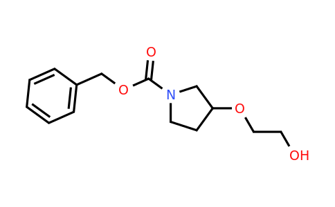 1353982-74-7 | Benzyl 3-(2-hydroxyethoxy)pyrrolidine-1-carboxylate