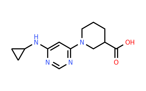 1353989-80-6 | 1-(6-Cyclopropylamino-pyrimidin-4-yl)-piperidine-3-carboxylic acid