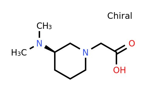 2-[(3R)-3-(dimethylamino)piperidin-1-yl]acetic acid