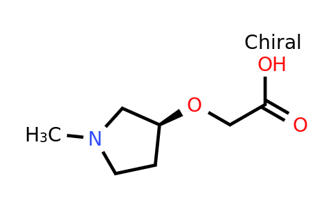 2-{[(3S)-1-methylpyrrolidin-3-yl]oxy}acetic acid