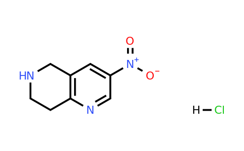 3-Nitro-5,6,7,8-tetrahydro-1,6-naphthyridine hydrochloride