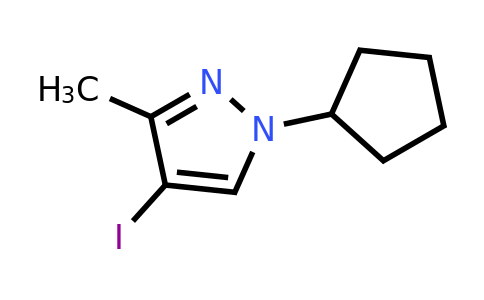 1354705-17-1 | 1-Cyclopentyl-4-iodo-3-methyl-1H-pyrazole