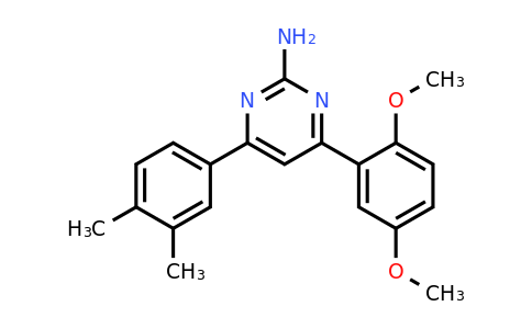 1354915-82-4 | 4-(2,5-Dimethoxyphenyl)-6-(3,4-dimethylphenyl)pyrimidin-2-amine