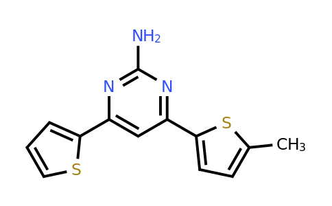 1354919-76-8 | 4-(5-Methylthiophen-2-yl)-6-(thiophen-2-yl)pyrimidin-2-amine
