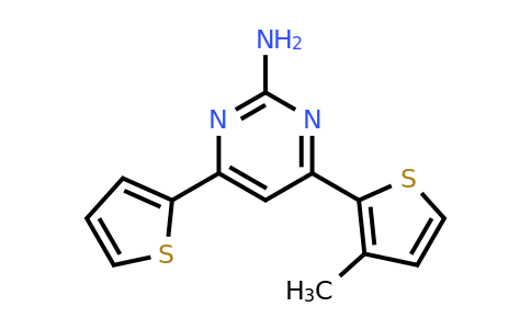 1354923-07-1 | 4-(3-Methylthiophen-2-yl)-6-(thiophen-2-yl)pyrimidin-2-amine