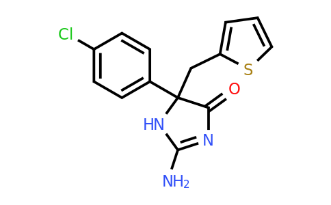 1354923-62-8 | 2-Amino-5-(4-chlorophenyl)-5-[(thiophen-2-yl)methyl]-4,5-dihydro-1H-imidazol-4-one
