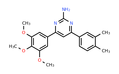 1354925-27-1 | 4-(3,4-Dimethylphenyl)-6-(3,4,5-trimethoxyphenyl)pyrimidin-2-amine