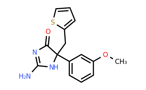1354926-05-8 | 2-Amino-5-(3-methoxyphenyl)-5-[(thiophen-2-yl)methyl]-4,5-dihydro-1H-imidazol-4-one