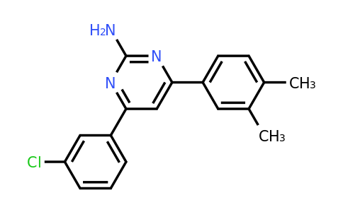 1354927-09-5 | 4-(3-Chlorophenyl)-6-(3,4-dimethylphenyl)pyrimidin-2-amine