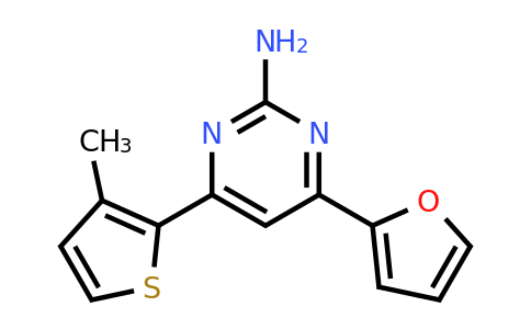 1354934-92-1 | 4-(Furan-2-yl)-6-(3-methylthiophen-2-yl)pyrimidin-2-amine