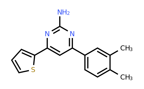 1354935-93-5 | 4-(3,4-Dimethylphenyl)-6-(thiophen-2-yl)pyrimidin-2-amine