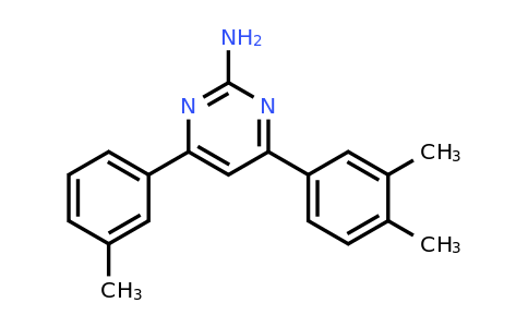 1354936-33-6 | 4-(3,4-Dimethylphenyl)-6-(3-methylphenyl)pyrimidin-2-amine