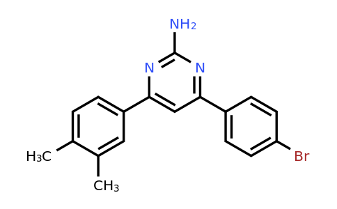 1354936-40-5 | 4-(4-Bromophenyl)-6-(3,4-dimethylphenyl)pyrimidin-2-amine
