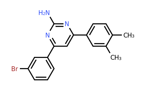 1354936-61-0 | 4-(3-Bromophenyl)-6-(3,4-dimethylphenyl)pyrimidin-2-amine
