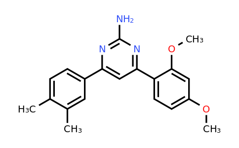 1354939-71-1 | 4-(2,4-Dimethoxyphenyl)-6-(3,4-dimethylphenyl)pyrimidin-2-amine