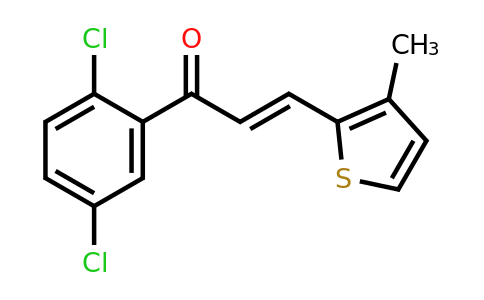 1354942-04-3 | (2E)-1-(2,5-Dichlorophenyl)-3-(3-methylthiophen-2-yl)prop-2-en-1-one