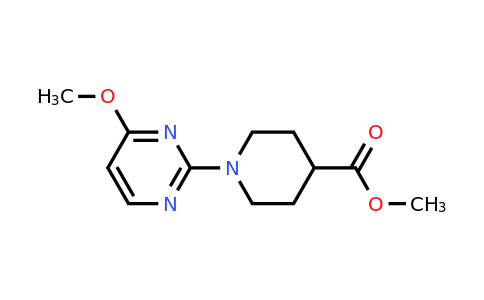 1354949-53-3 | Methyl 1-(4-methoxypyrimidin-2-yl)piperidine-4-carboxylate