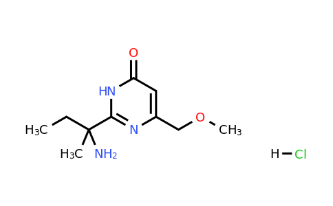 1354950-22-3 | 2-(2-Aminobutan-2-yl)-6-(methoxymethyl)-3,4-dihydropyrimidin-4-one hydrochloride