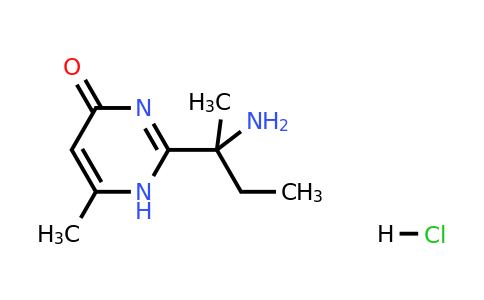 1354951-76-0 | 2-(2-Aminobutan-2-yl)-6-methylpyrimidin-4(1h)-one hydrochloride
