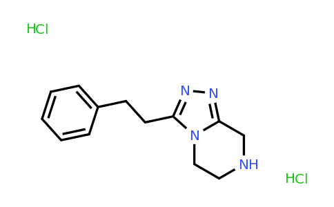 1354953-37-9 | 3-Phenethyl-5,6,7,8-tetrahydro-[1,2,4]triazolo[4,3-a]pyrazine dihydrochloride