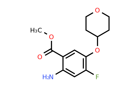 1354953-82-4 | Methyl 2-amino-4-fluoro-5-(oxan-4-yloxy)benzoate