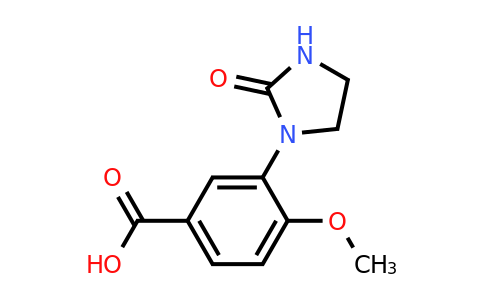 1354954-25-8 | 4-Methoxy-3-(2-oxoimidazolidin-1-yl)benzoic acid