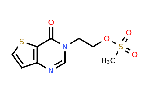 1354963-32-8 | 2-(4-Oxothieno[3,2-d]pyrimidin-3(4h)-yl)ethyl methanesulfonate