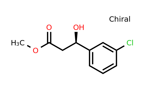 135505-20-3 | Methyl (r)-3-(3-chlorophenyl)-3-hydroxypropanoate